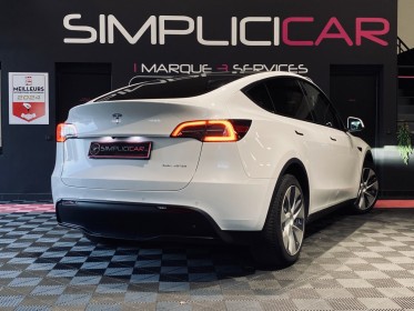 Tesla model y long-range  dual motor awd occasion  simplicicar aix les bains simplicicar simplicibike france