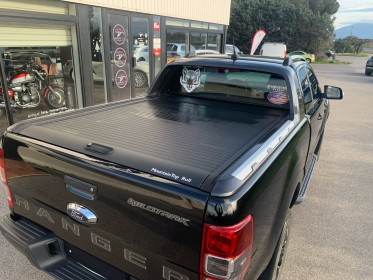 Ford ranger super cabine 2.0 213 ch bv10 wildtrak sièges chauffants/attelage/caméra/démarrage et ouverture sans clefs......