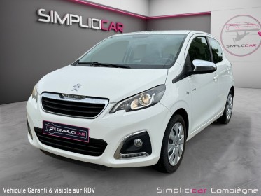 Peugeot 108 1.2 82ch bvm5 style / faible kilométrage / 1er mains occasion simplicicar compiegne simplicicar simplicibike...