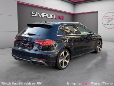 Audi a3 sportback 1.4 tfsi 150 s tronic 7 s line / carplay / drive cockpit/ garantie 12 mois occasion paris 17ème (75)(porte...