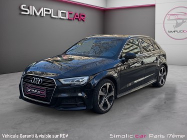 Audi a3 sportback 1.4 tfsi 150 s tronic 7 s line / carplay / drive cockpit/ garantie 12 mois occasion paris 17ème (75)(porte...
