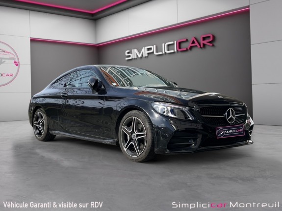 Mercedes classe c coupe 200 9g-tronic amg line, full options, full entretien mercedes occasion montreuil (porte de...