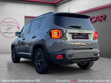 Jeep renegade 1.3 turbo t4 190 ch phev at6 4xe eawd 80th anniversary occasion simplicicar brive la gaillarde  simplicicar...