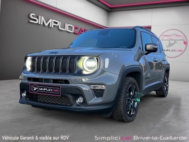 Jeep renegade 1.3 turbo t4 190 ch phev at6 4xe eawd 80th anniversary occasion simplicicar brive la gaillarde  simplicicar...