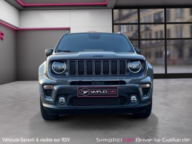 Jeep renegade 1.3 turbo t4 190 ch phev at6 4xe eawd 80th anniversary occasion simplicicar brive la gaillarde  simplicicar...
