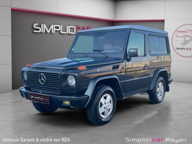 Mercedes  classe g 300e w463 bvm dossier factures travaux 10000€ révisé  garanti 12 mois occasion simplicicar royan...