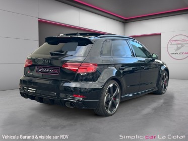 Audi rs3 sportback 2.5 tfsi 400 s tronic 7 quattro entretien complet occasion simplicicar la ciotat simplicicar simplicibike...