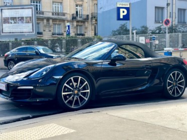 Porsche boxster 2.7i 265 ch black edition pdk apple carplay/camera entretien a jour occasion paris 17ème (75)(porte maillot)...