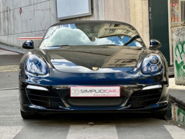 Porsche boxster 2.7i 265 ch black edition pdk apple carplay/camera entretien a jour occasion paris 17ème (75)(porte maillot)...