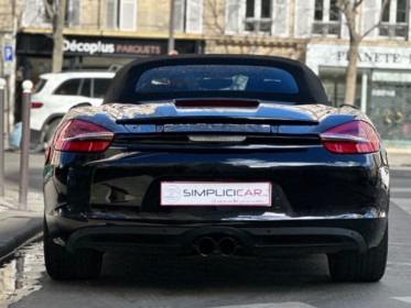 Porsche boxster 2.7i 265 ch black edition pdk apple carplay/camera entretien a jour occasion paris 17ème (75)(porte maillot)...