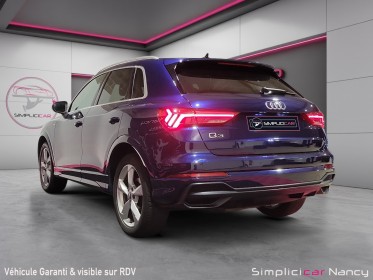 Audi q3 tdi 150ch s-line/avus - 1ère main - roues hiver offertes // garantie 12 mois occasion simplicicar nancy simplicicar...
