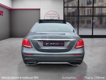Mercedes classe e 220 d 9g-tronic sportline occasion paris 17ème (75)(porte maillot) simplicicar simplicibike france