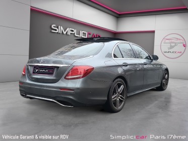 Mercedes classe e 220 d 9g-tronic sportline occasion paris 17ème (75)(porte maillot) simplicicar simplicibike france