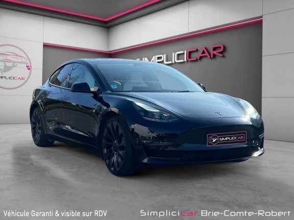 Tesla model 3 performance awd auto pilote amélioré occasion simplicicar brie-comte-robert simplicicar simplicibike france