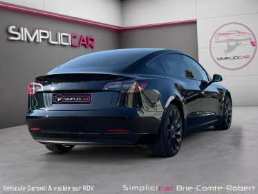 Tesla model 3 performance awd auto pilote amélioré occasion simplicicar brie-comte-robert simplicicar simplicibike france