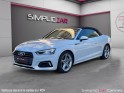 Audi a5 cabriolet 2.0 tdi 190 s tronic 7 s line occasion cannes (06) simplicicar simplicibike france