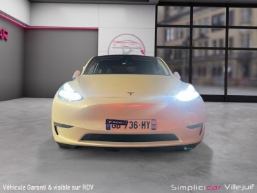 Tesla model y 2021 grande autonomie dual motor awd autopilot amélioré garantie 12 mois occasion simplicicar villejuif ...