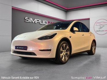 Tesla model y 2021 grande autonomie dual motor awd autopilot amélioré garantie 12 mois occasion simplicicar villejuif ...