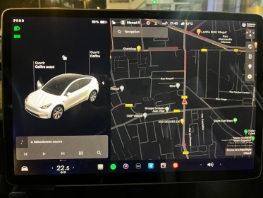 Tesla model y 2021 grande autonomie dual motor awd autopilot amélioré garantie 12 mois occasion simplicicar villejuif ...