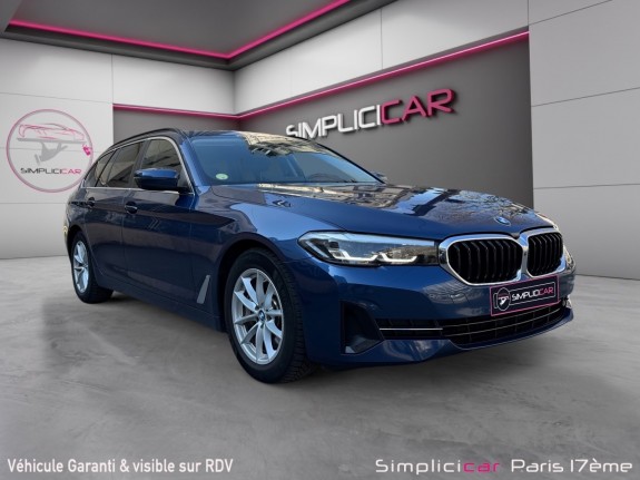 Bmw serie 5 touring g31 lci 530d twinpower turbo xdrive 286 ch bva8 lounge/entretien bmw/garantie 12 mois/camÉra...