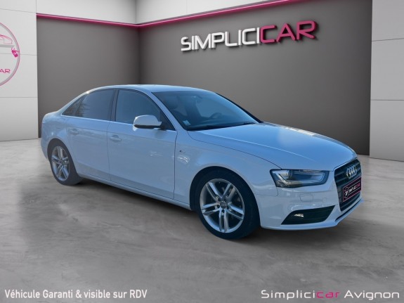 Audi a4 a4 2.0 tdi 143 dpf s line multitronic a occasion avignon (84) simplicicar simplicibike france