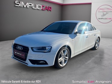 Audi a4 a4 2.0 tdi 143 dpf s line multitronic a occasion avignon (84) simplicicar simplicibike france