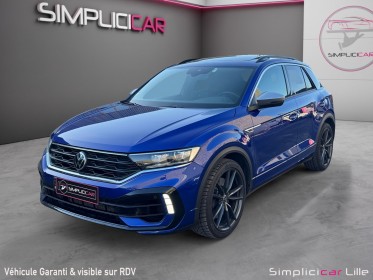 Volkswagen t-roc r 2.0 tsi 300 / akrapovic / bleu lapiz / to / garantie 1 an occasion simplicicar lille  simplicicar...