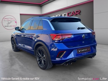 Volkswagen t-roc r 2.0 tsi 300 / akrapovic / bleu lapiz / to / garantie 1 an occasion simplicicar lille  simplicicar...