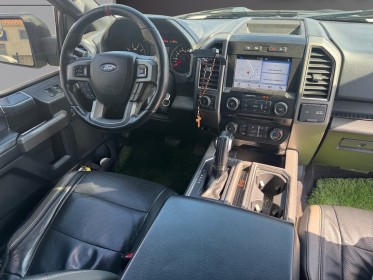 Ford raptor f150 3.5 v6 biturbo supercrew covering enlevable, noir en dessous occasion simplicicar frejus  simplicicar...