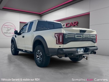 Ford raptor f150 3.5 v6 biturbo supercrew covering enlevable, noir en dessous occasion simplicicar frejus  simplicicar...