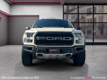 Ford raptor f150 3.5 v6 biturbo supercrew covering enlevable, noir en dessous occasion simplicicar frejus  simplicicar...