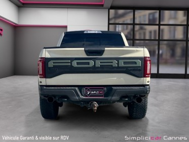 Ford raptor f150 3.5 v6 biturbo supercrew covering enlevable, noir en dessous occasion simplicicar frejus  simplicicar...