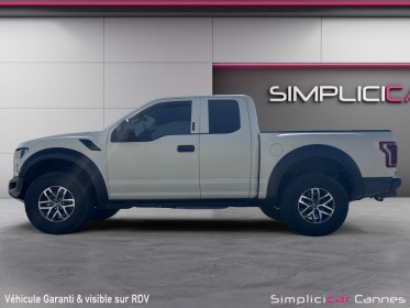 Ford raptor f150 3.5 v6 biturbo supercrew covering enlevable, noir en dessous occasion simplicicar frejus  simplicicar...