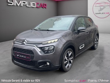Citroen c3 c3 83 ss bvm5 shine garantie 12 mois/faible kilometrage occasion paris 17ème (75)(porte maillot) simplicicar...