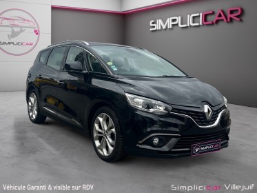 Renault grand scenic iv 2017 dci 110 energy zen, garantie 12 mois, carplays, radar av/ar, 7pl occasion simplicicar villejuif ...