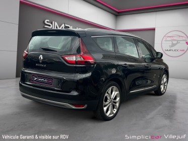 Renault grand scenic iv 2017 dci 110 energy zen, garantie 12 mois, carplays, radar av/ar, 7pl occasion simplicicar villejuif ...