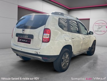 Dacia duster tce 125 4x2 black touch 2017, sièges cuire, caméra de recul, garantie 12 mois. occasion simplicicar villejuif ...