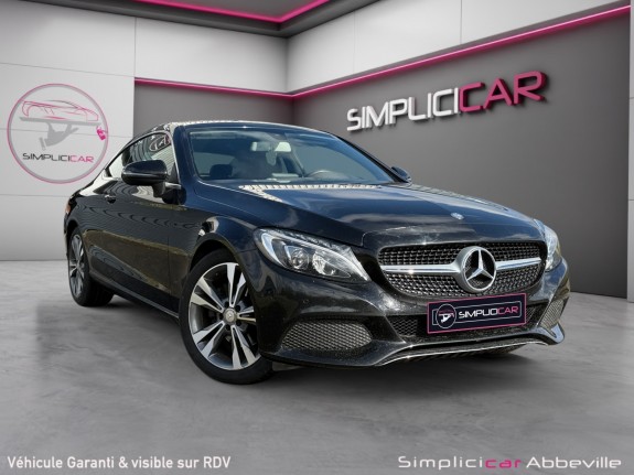 Mercedes classe c coupe 220 d 9g-tronic executive garantie 1 an occasion abbeville simplicicar simplicibike france