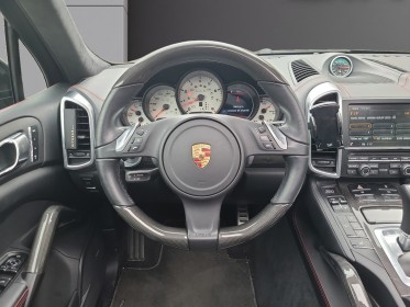 Porsche cayenne 4.8 v8 s turbo tiptronic s a //entretien porsche//toit ouvrant//pack carbon//pack chrono//sieges 18...