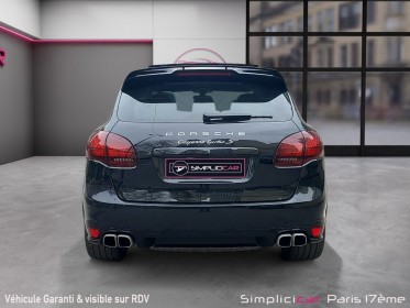 Porsche cayenne 4.8 v8 s turbo tiptronic s a //entretien porsche//toit ouvrant//pack carbon//pack chrono//sieges 18...