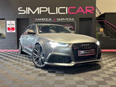 Audi rs6 avant v8 4.0 tfsi 560 quattro mtm 730cv occasion  simplicicar aix les bains simplicicar simplicibike france