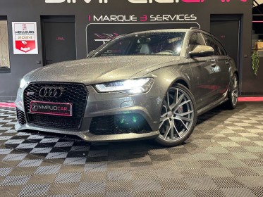 Audi rs6 avant v8 4.0 tfsi 560 quattro mtm 730cv occasion  simplicicar aix les bains simplicicar simplicibike france