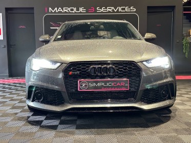 Audi rs6 avant v8 4.0 tfsi 560 quattro mtm 730cv occasion  simplicicar aix les bains simplicicar simplicibike france
