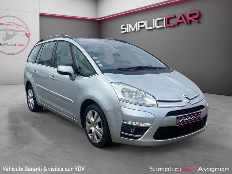 Citroen grand c4 picasso hdi 110 fap 7 pl exclusive occasion avignon (84) simplicicar simplicibike france