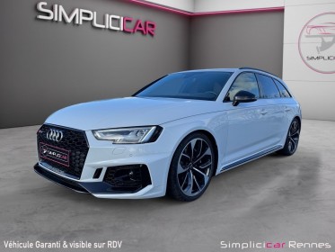 Audi rs4 avant v6 2.9 450 ch tiptronic 8 - entretien audi - camera de recule - lumière d'ambiance - siege rs occasion...