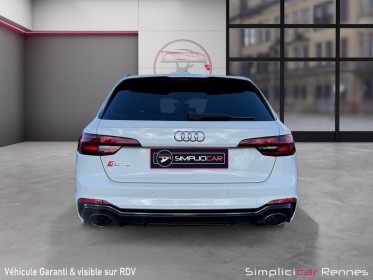 Audi rs4 avant v6 2.9 450 ch tiptronic 8 - entretien audi - camera de recule - lumière d'ambiance - siege rs occasion...