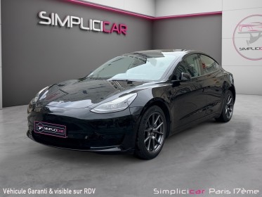 Tesla model 3 autonomie standard plus rwd/ tva rÉcupÉrable/ garantie 12 mois occasion paris 17ème (75)(porte maillot)...