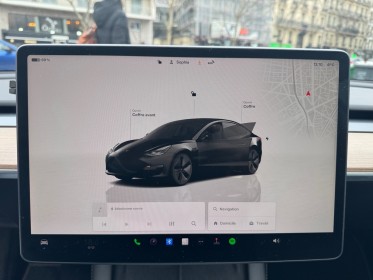 Tesla model 3 autonomie standard plus rwd/ tva rÉcupÉrable/ garantie 12 mois occasion paris 17ème (75)(porte maillot)...