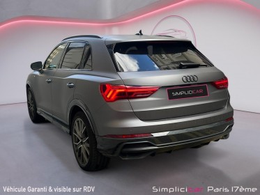 Audi q3 q3 45 tfsi 230 ch s tronic 7 quattro s line occasion paris 17ème (75)(porte maillot) simplicicar simplicibike france