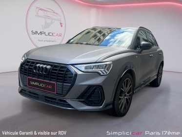 Audi q3 q3 45 tfsi 230 ch s tronic 7 quattro s line occasion paris 17ème (75)(porte maillot) simplicicar simplicibike france